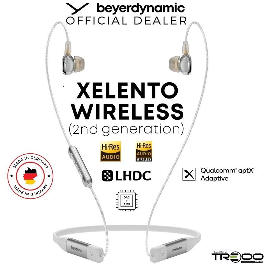 Official Beyerdynamic XELENTO wireless 2nd Generation Wired Wireless Bluetooth Neckband In Ear Earphone with Mic