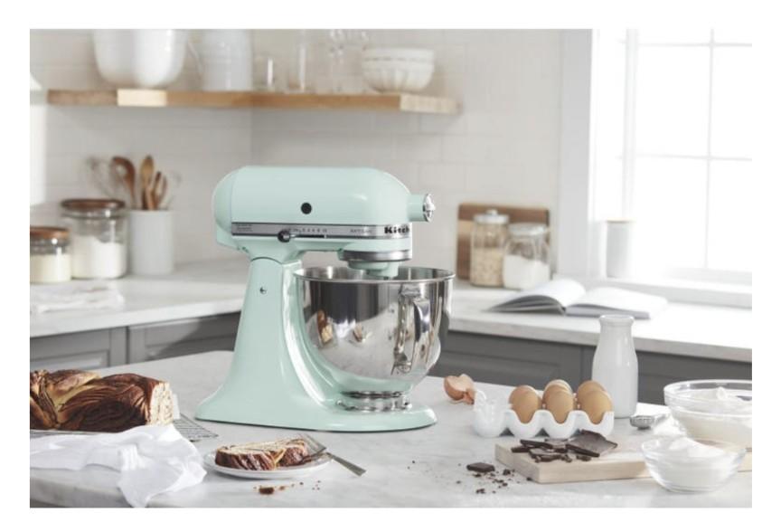 kitchenaid hand mixer mint