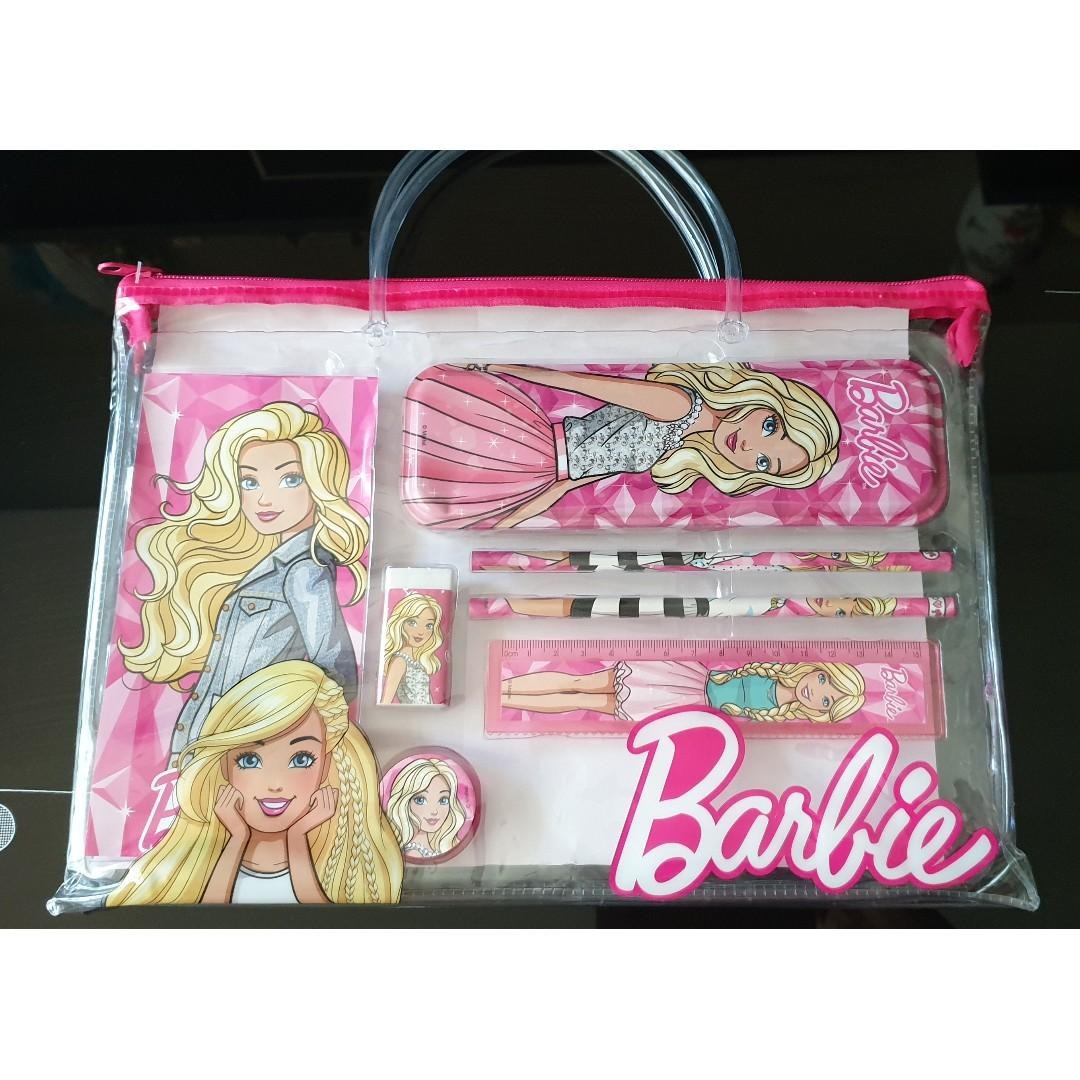 BN in Bag Barbie Stationery Sets!, Hobbies & Toys, Stationery & Craft