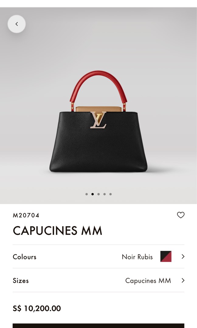 Louis Vuitton Capucines Ruby MM