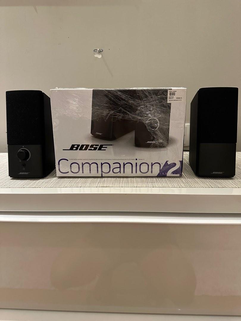 Bose Companion Series III Computer Speakers, Audio, Soundbars, Speakers   Amplifiers on Carousell