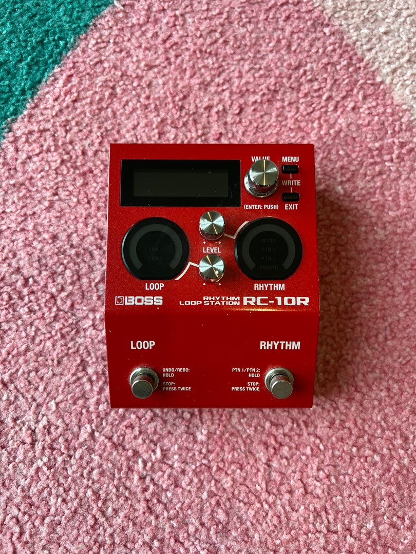 BOSS RC-10R Rhythm Loop Station Pedal, Hobbies & Toys, Music & Media ...