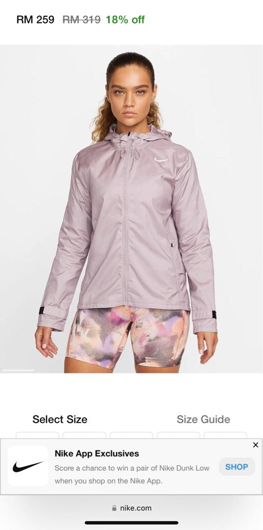Running jacket size 2025 18