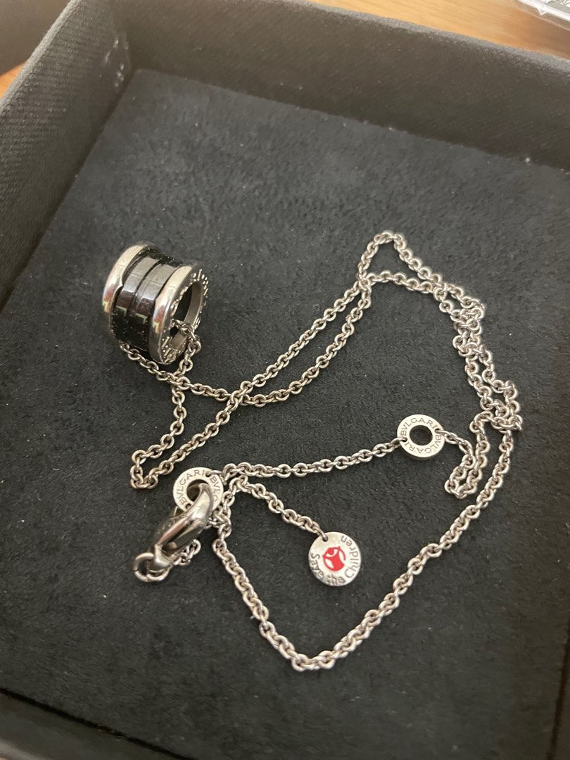 Bulgari Save the children necklace, 名牌, 飾物及配件 Carousell