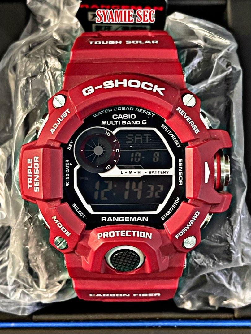 CASIO G-SHOCK GW-9400RDJ レンジマン - 腕時計(デジタル)