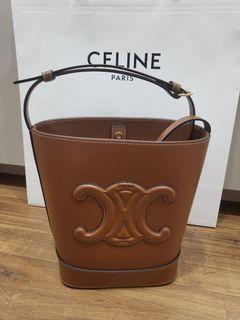 Celine Authenticated Clasp Bucket Handbag