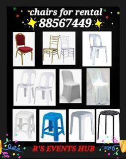 Chair rentals