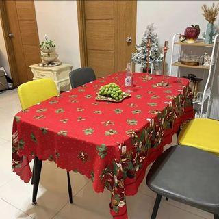 Christmas Table  Cloth Polyester