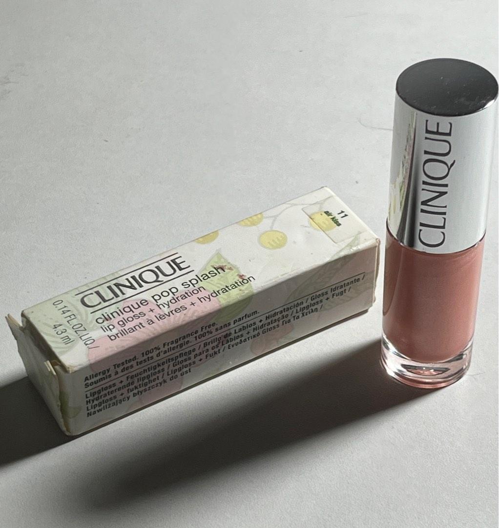 Clinique Pop Splash Lip Gloss + Hydration (11 Air Kiss), Beauty