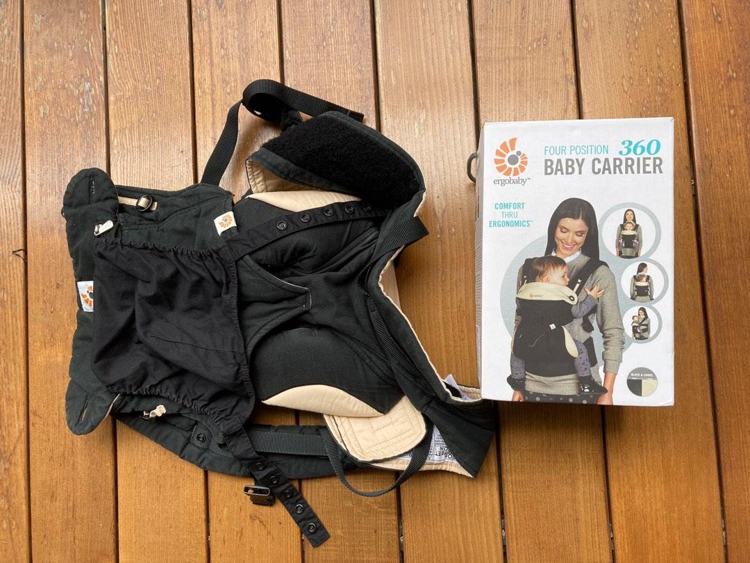 Comfortable ergo baby 360 carrier includes 2 organic teething pads Babies Kids Going Out Carriers Slings on Carousell