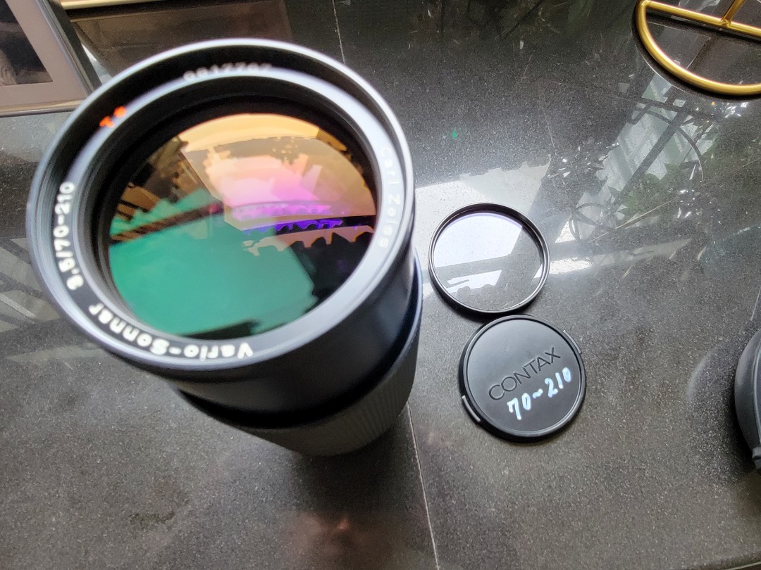 Contax Carl Zeiss Vario-Sonnar 70-210mm F3.5 lense, 攝影器材, 鏡頭