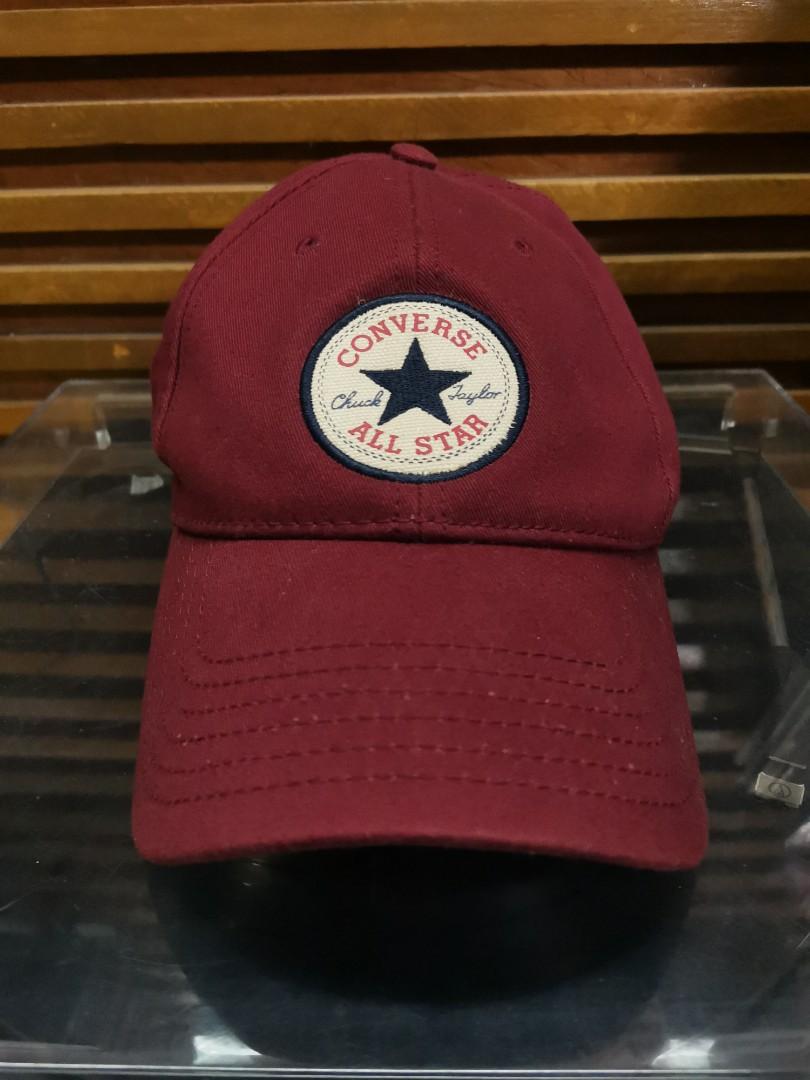 Topi converse outlet original maroon