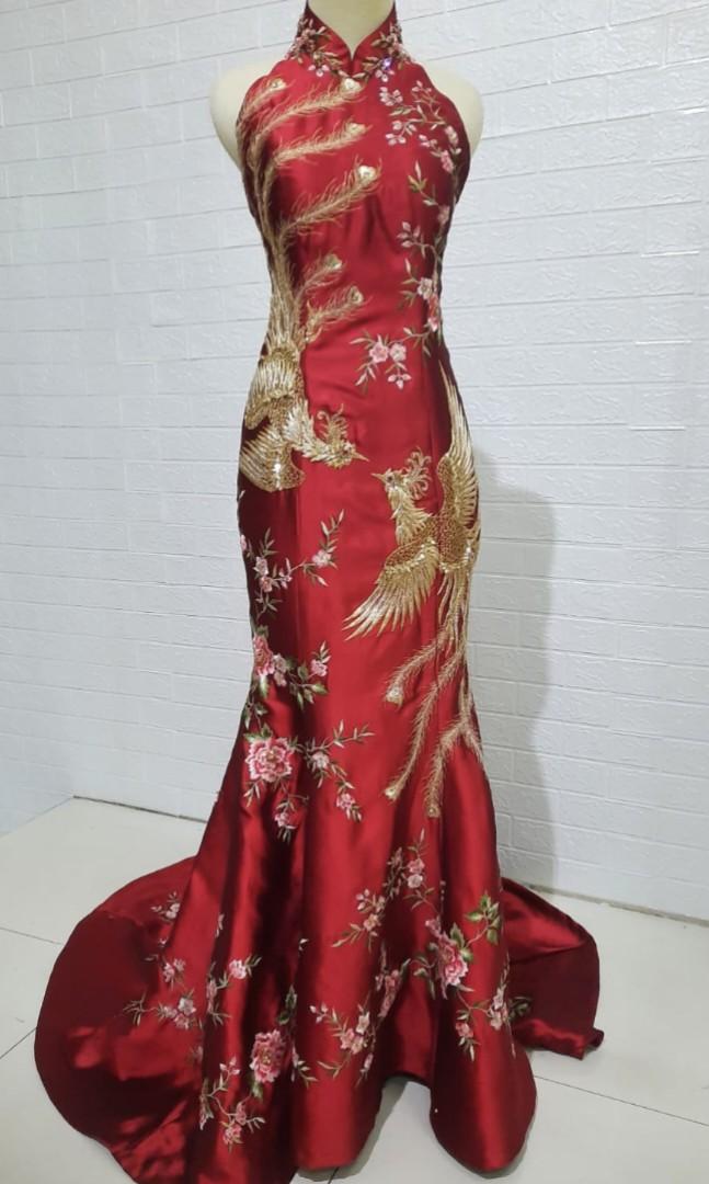 Couture Cinobi Cheongsam Cinobi Male Kua from Truly Enamoured