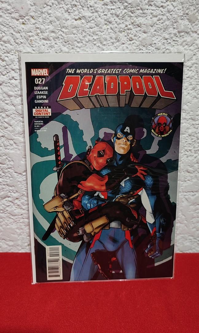 Deadpool (2015) #27 Marvel Comics (Category: Comics & Manga) located in Paranaque City. Submitted by kasumechan (Listing ID 1194015412, Image 1). Description: Stock: 2 MOP 💸: GCash or BDO MOD 🛵: Lalamove or GogoExpress.