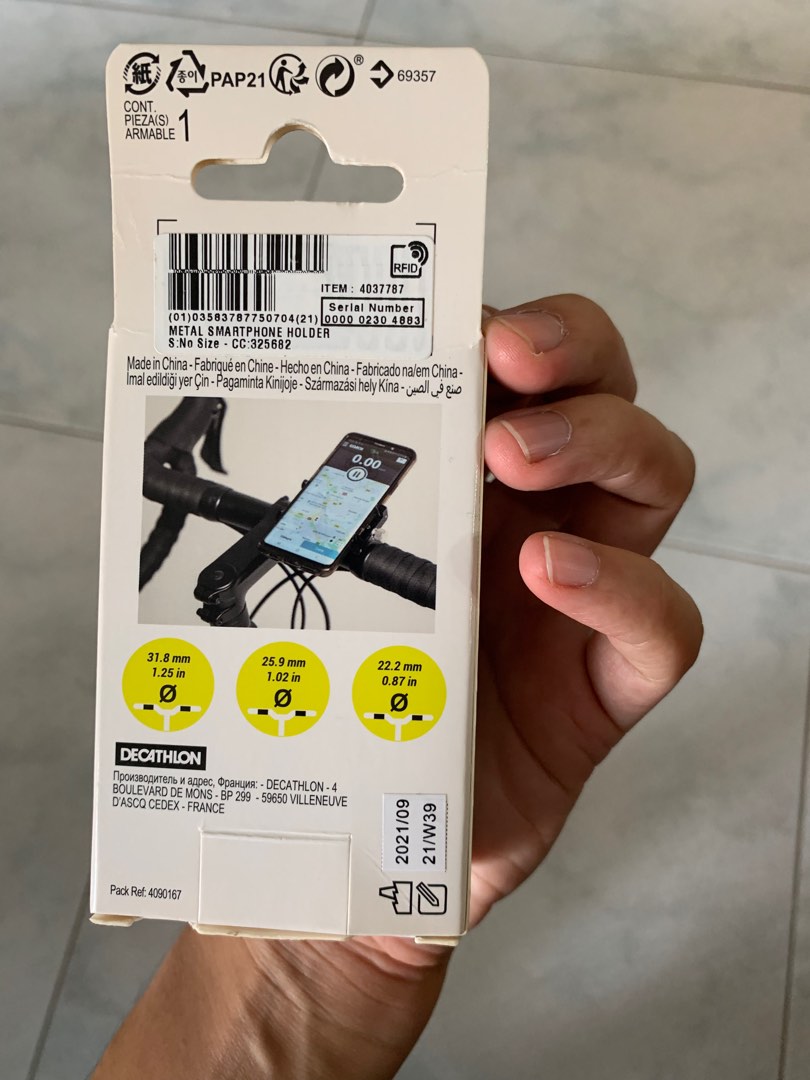 Decathlon mobile phone holder 2025