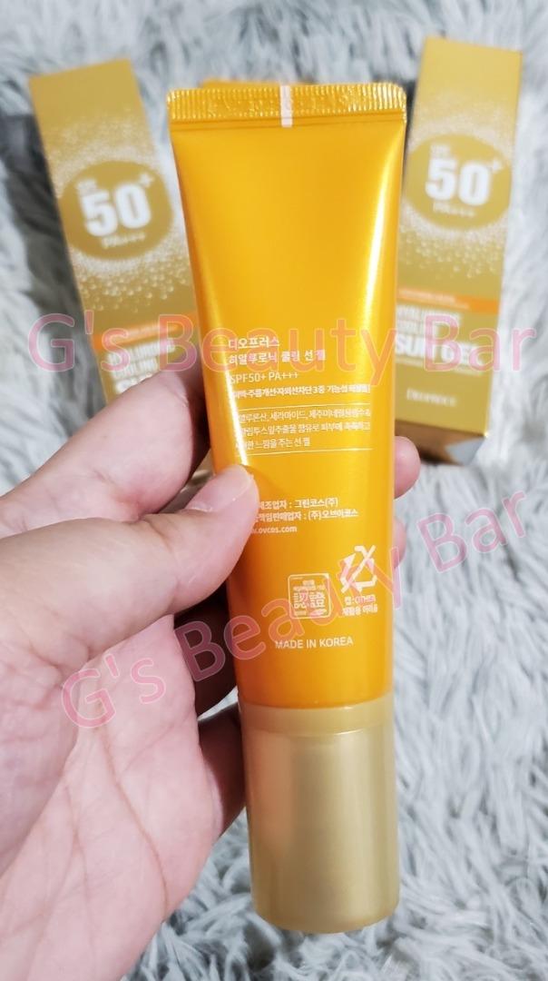 Deoproce Hyaluronic Cooling Sun Gel 50g - Authentic Korean Skincare ...