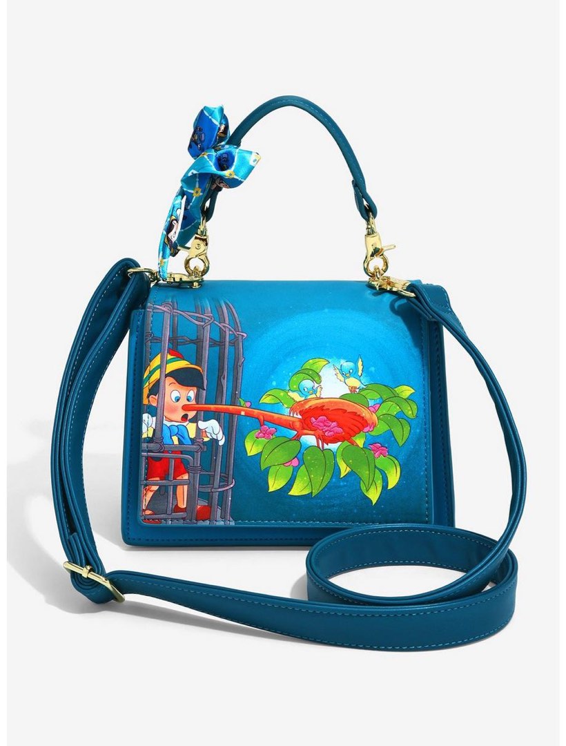 Disney Loungefly x Pinocchio Purse Women s Fashion Bags Wallets Cross body Bags on Carousell