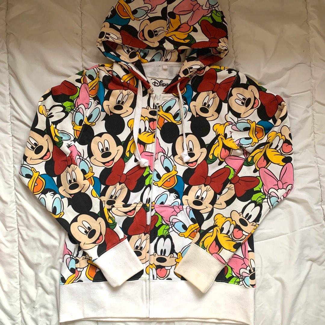 Disney Mickey Mouse Zip Hoodie, Women's Fashion, Coats, Jackets and ...