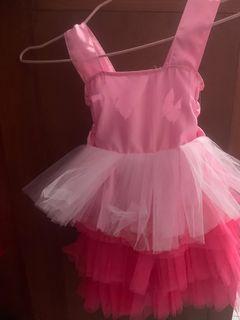 dress rainbow 2-4 tahun