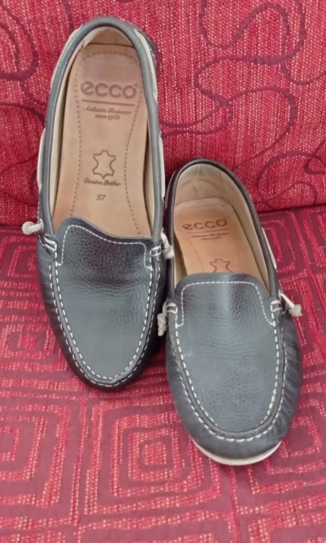 Ecco moccasin womens silver store