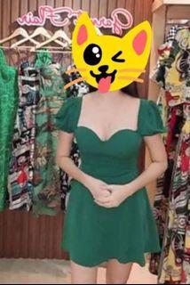 Emerald Green mini dress