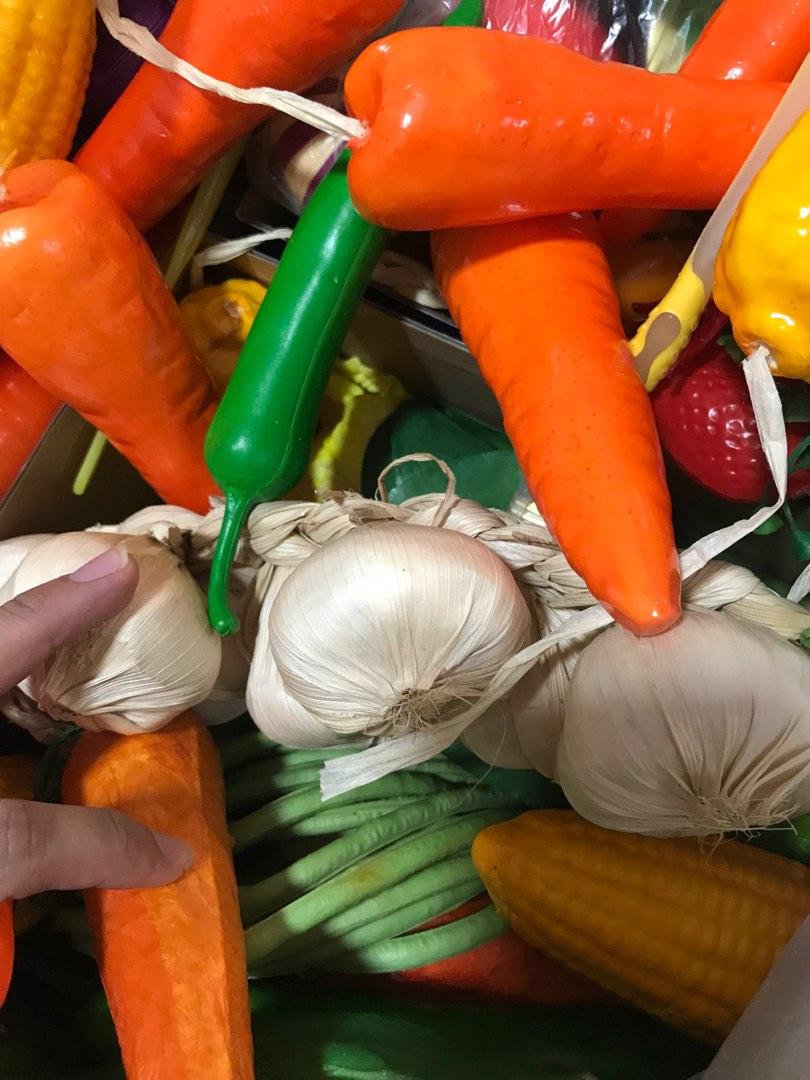Fake vegetables and fruits, Hobbies & Toys, Toys & Games on Carousell