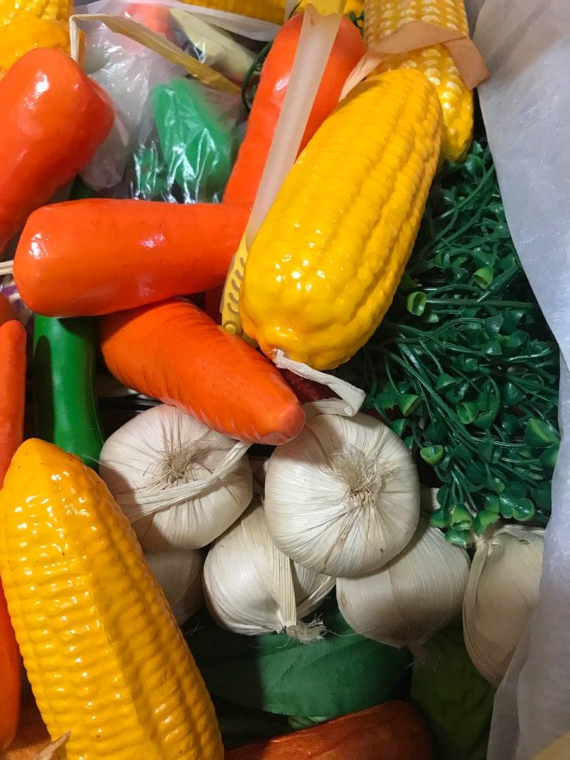 Fake vegetables and fruits, Hobbies & Toys, Toys & Games on Carousell