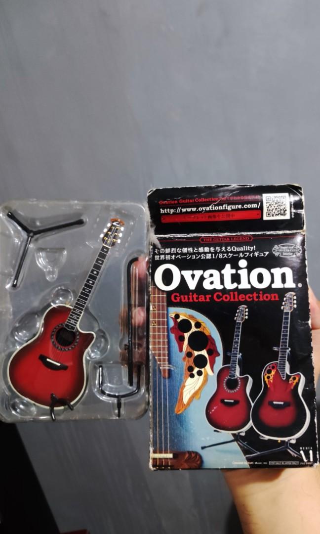 Fender stratocaster Ovation guitar 1/8 Figure (Category: Musical Instruments) located in Caloocan City. Submitted by hexxxa (Listing ID 1194069619, Image 1). Description: Sold as set only. Fender strat mukang may light/small discolorations, Ovation acoustic guitar, may part na mukang bali ata. got them as is..