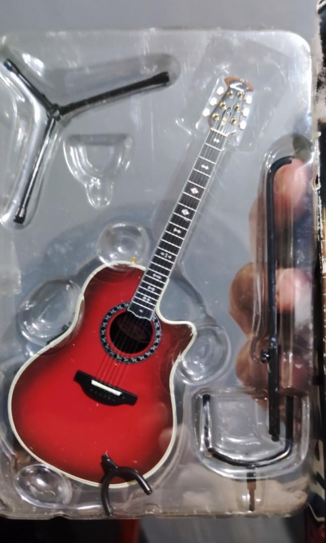 Fender stratocaster Ovation guitar 1/8 Figure (Category: Musical Instruments) located in Caloocan City. Submitted by hexxxa (Listing ID 1194069619, Image 3). Description: Sold as set only. Fender strat mukang may light/small discolorations, Ovation acoustic guitar, may part na mukang bali ata. got them as is..