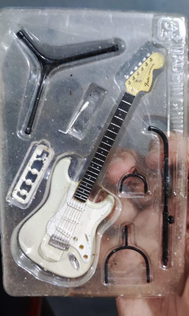 Fender stratocaster Ovation guitar 1/8 Figure (Category: Musical Instruments) located in Caloocan City. Submitted by hexxxa (Listing ID 1194069619, Image 2). Description: Sold as set only. Fender strat mukang may light/small discolorations, Ovation acoustic guitar, may part na mukang bali ata. got them as is..