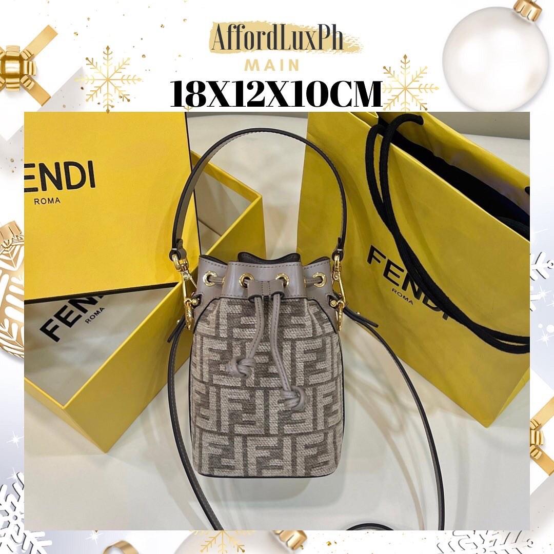 Fendi Mon Tresor mini bucket bag (white), Women's Fashion, Bags & Wallets,  Cross-body Bags on Carousell