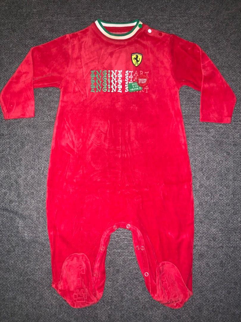 Ferrari jumpsuit for baby outlet
