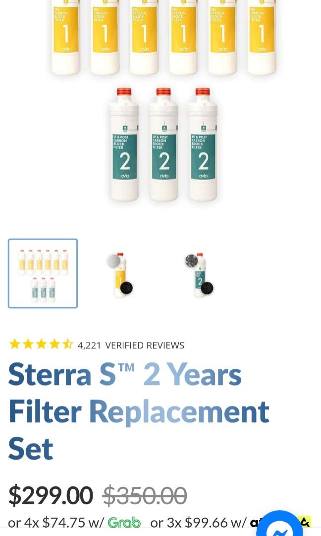 Filters for Sterra S water dispenser, TV & Home Appliances, Kitchen