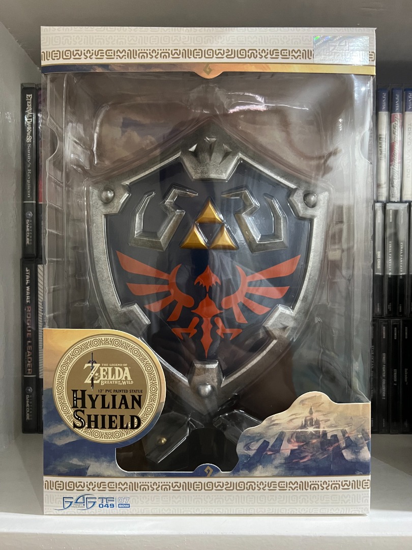 Figurine First4Figures – Bouclier Hylien Standard – Zelda Breath Of The Wild – NEUF