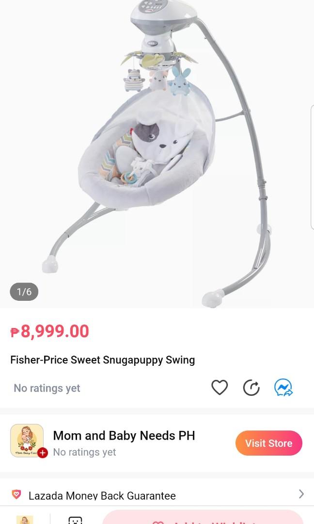 Graco snug outlet a puppy swing