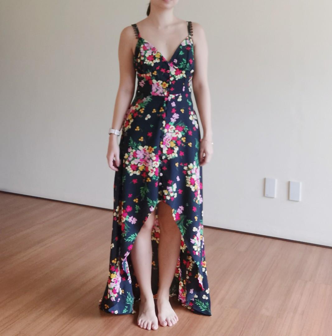 Floral dress hot sale semi formal