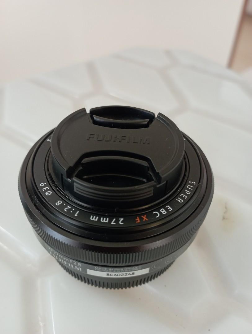 Fujifilm XF 27mm pancake lens, Photography, Lens & Kits on Carousell