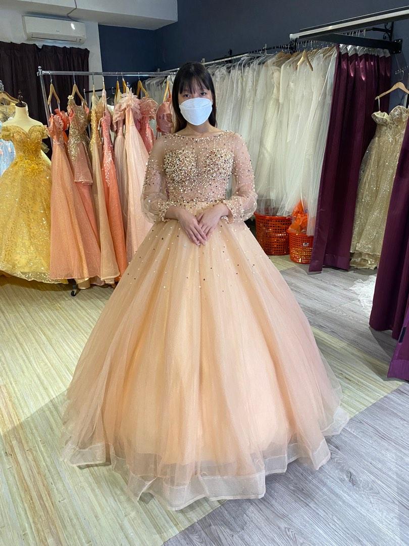 Gowns Gaun Pengantin Women s Fashion Dresses Sets Evening