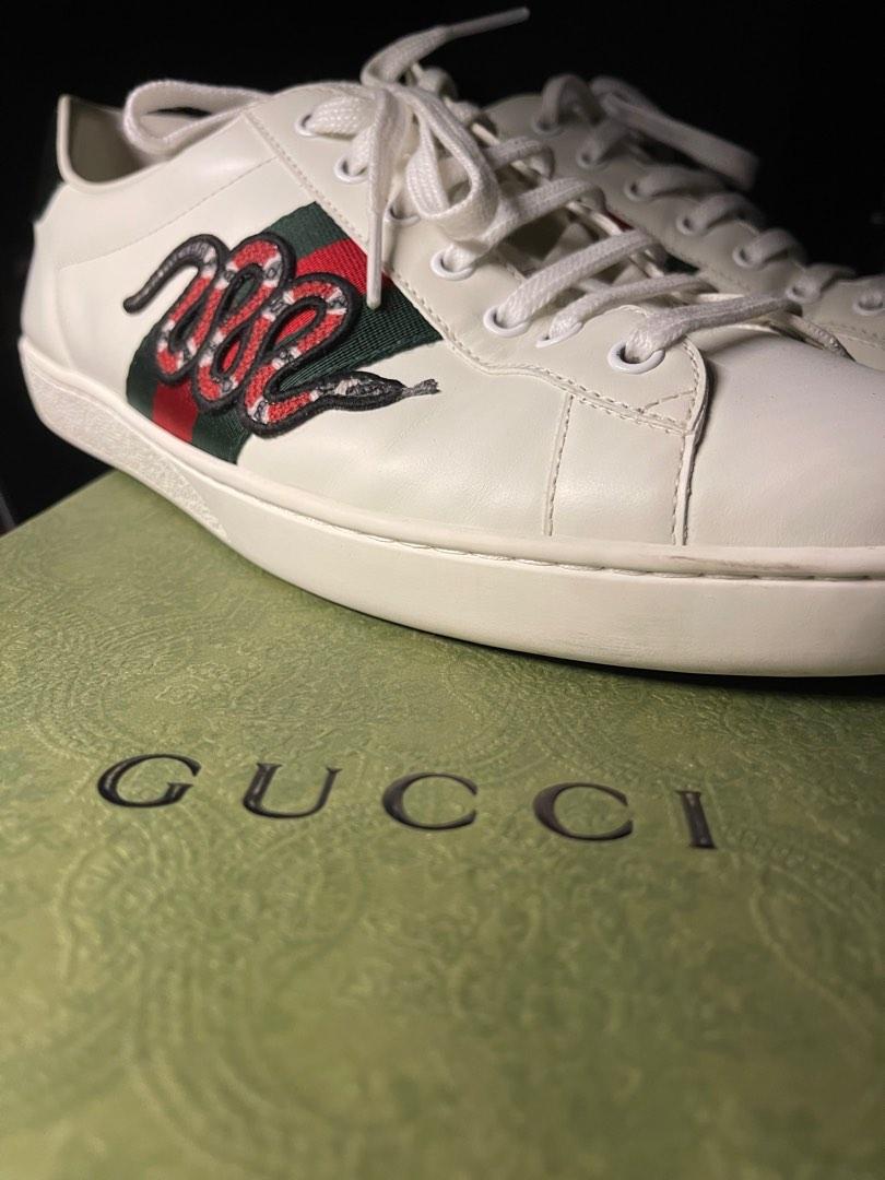 Gucci sneakers snake clearance