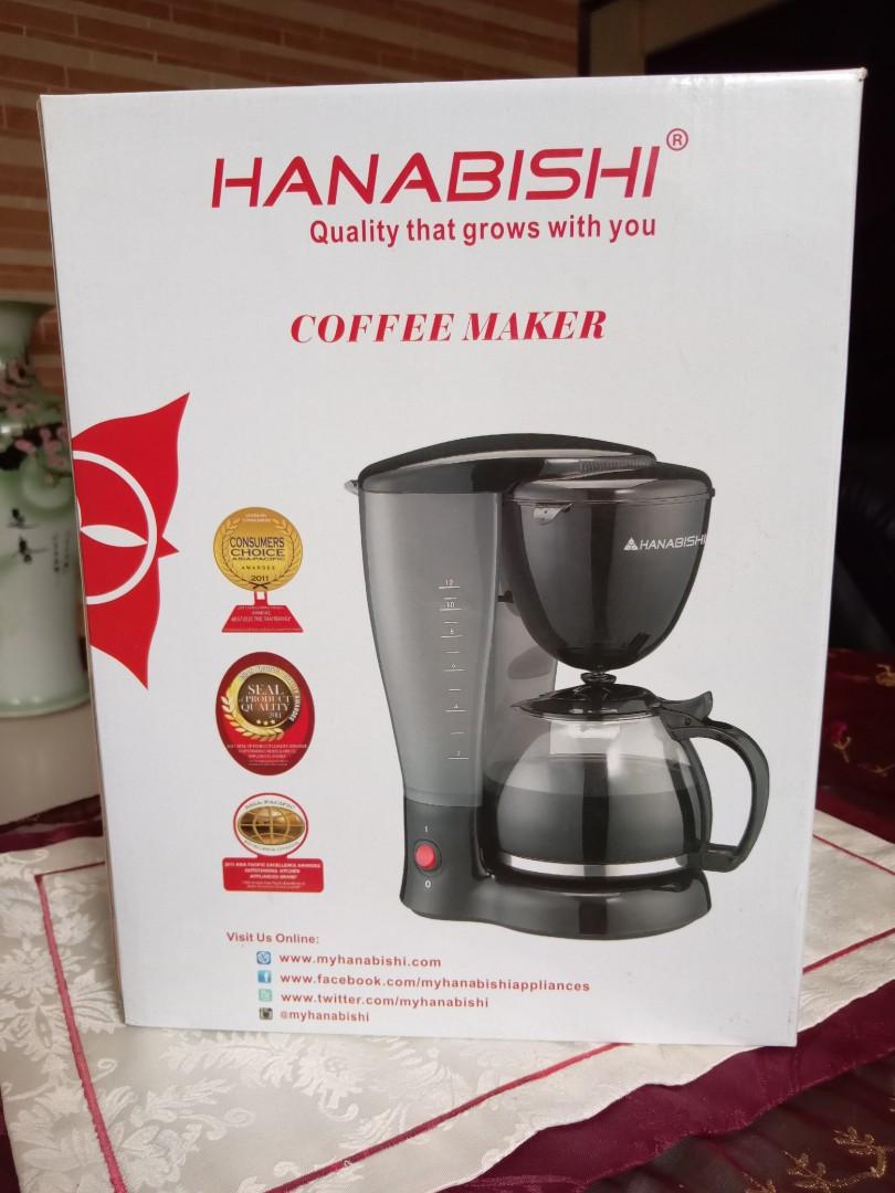 Hanabishi Brand New coffee maker, TV & Home Appliances, Kitchen