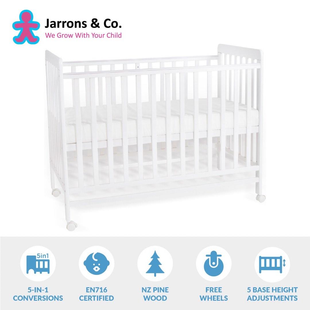 Happy wonder 5 in 1 convertible baby cot outlet