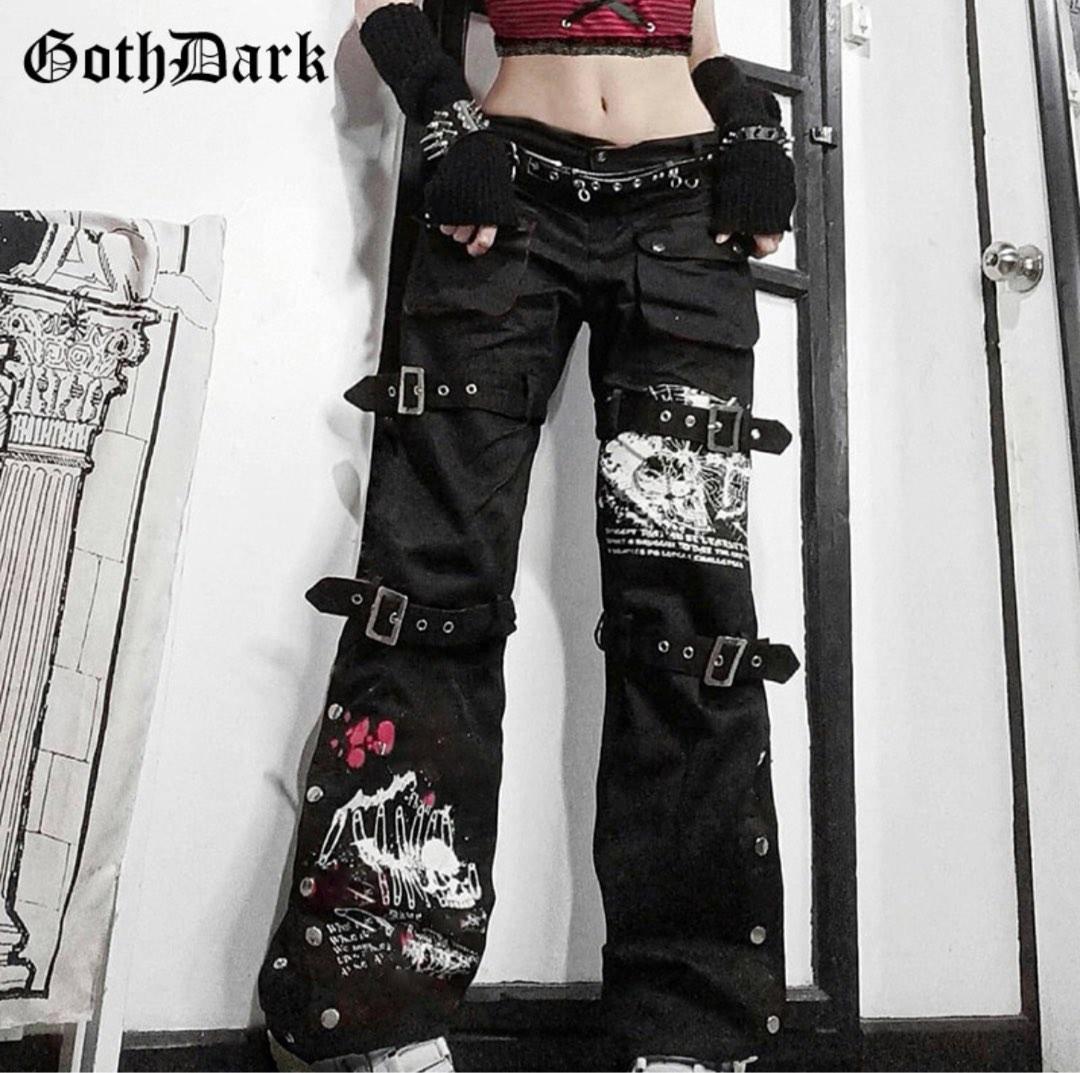 black goth jeans