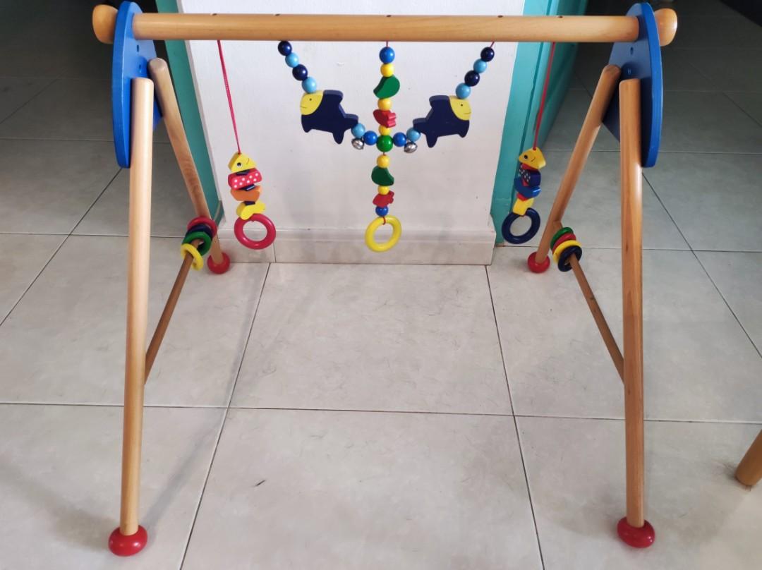 Heimess wooden baby gym sales