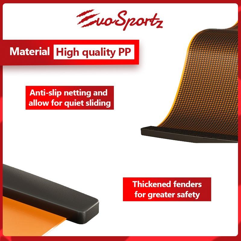 Hockey Slide Board Gym Sliding Mat Slippery Exercise Mat, Sports