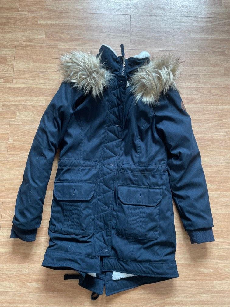hollister parka jacket