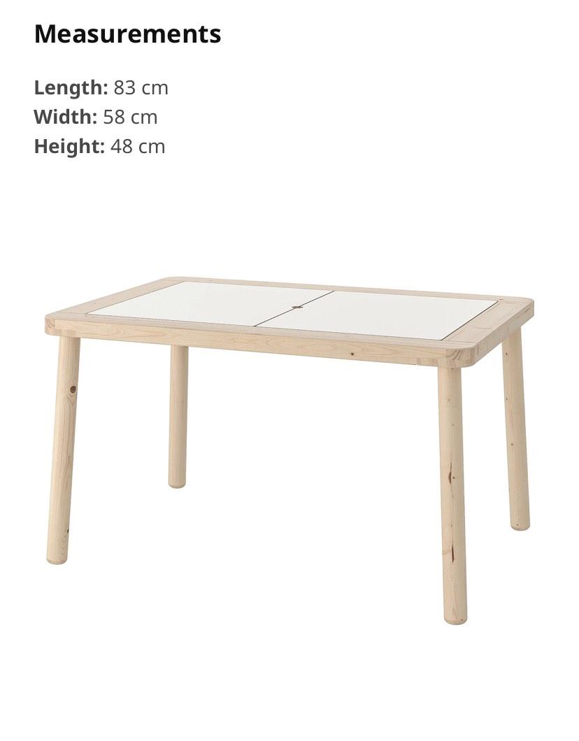 IKEA FLISAT CHILDREN TABLE, Furniture & Home Living, Furniture, Tables ...