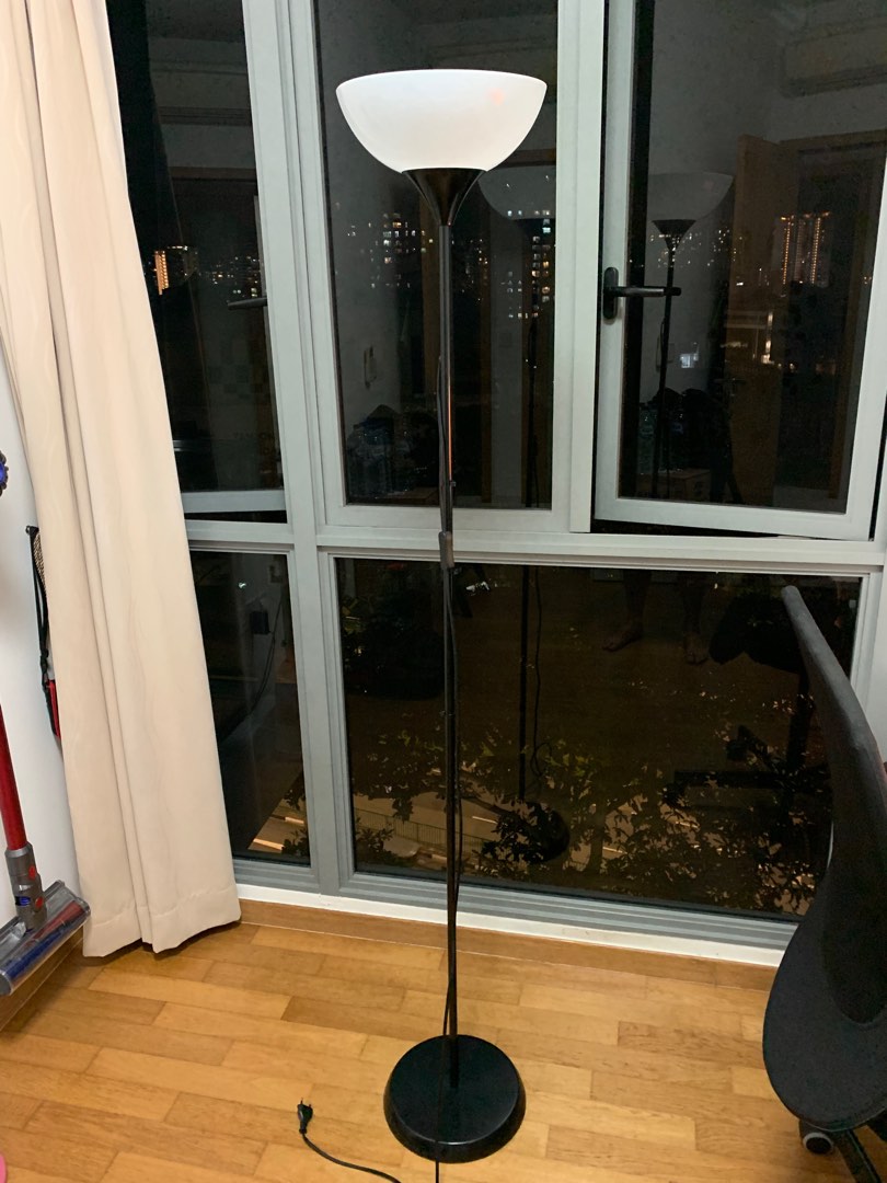 IKEA floor lamp (bulb included), Furniture & Home Living, Lighting