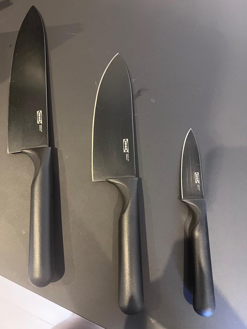 IKEA knife set JAMFORA, Furniture & Home Living, Kitchenware