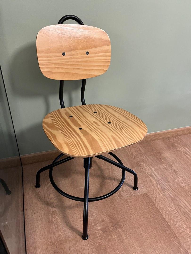 Ikea Swivel Chair KULLABERG Furniture Home Living Furniture Chairs on Carousell