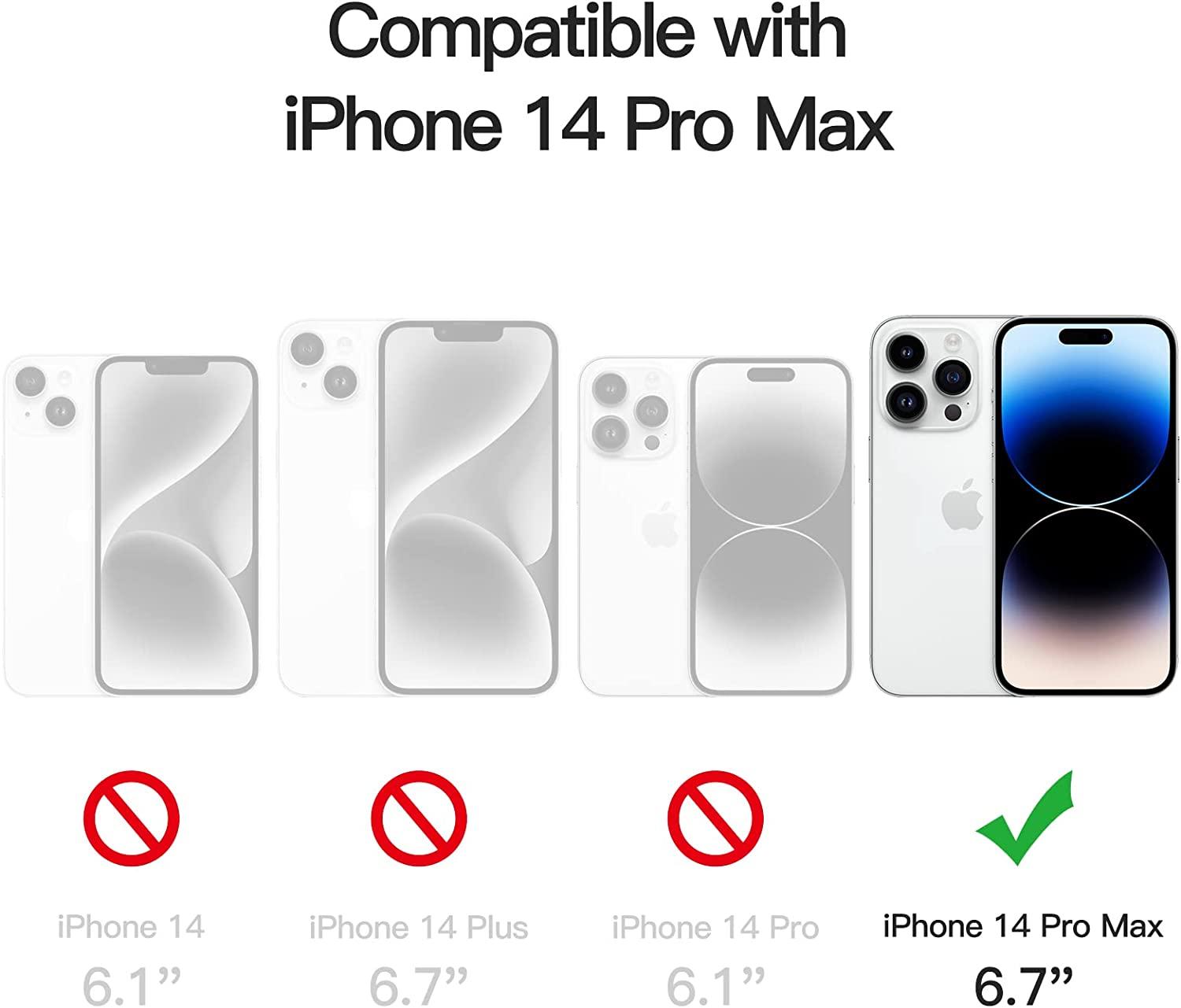 JETech [2 in 1] Case for iPhone 13 Pro Max 6.7-Inch with 2-Pack Screen  Protector